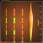 Kosopabul Deep Stillwater(3-6 meters) Vertical Gravity Sensing LED Fishing Float Kit