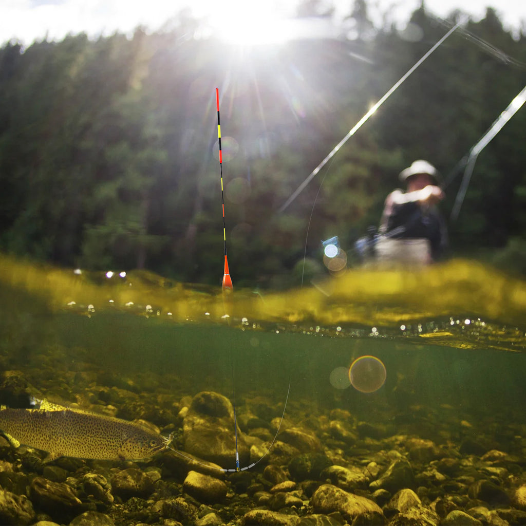 Kosopabul Deep & Moving Water(2-4 meters) Vertical Gravity Sensing LED Fishing Float Kit