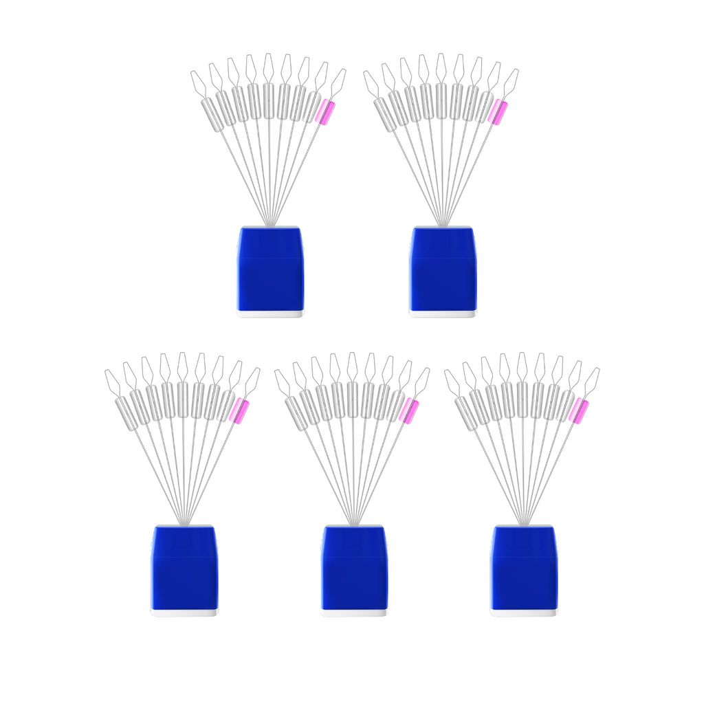 Kosopabul Fast Threading Silicone Fishing Float Stopper Set