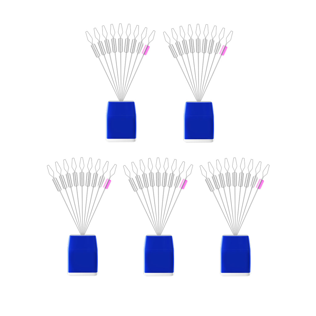 Kosopabul Fast Threading Silicone Fishing Float Stopper Set