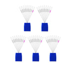 Kosopabul Fast Threading Silicone Fishing Float Stopper Set