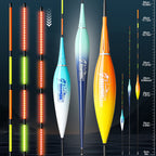 Kosopabul Multi-Scenes Moving Water Vertical Gravity Sensing LED Fishing Float Kit (Beginner Friendly Set)