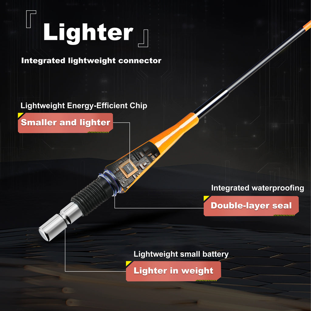 Kosopabul Deep & Moving Water(2-4 meters) Vertical Gravity Sensing LED Fishing Float Kit