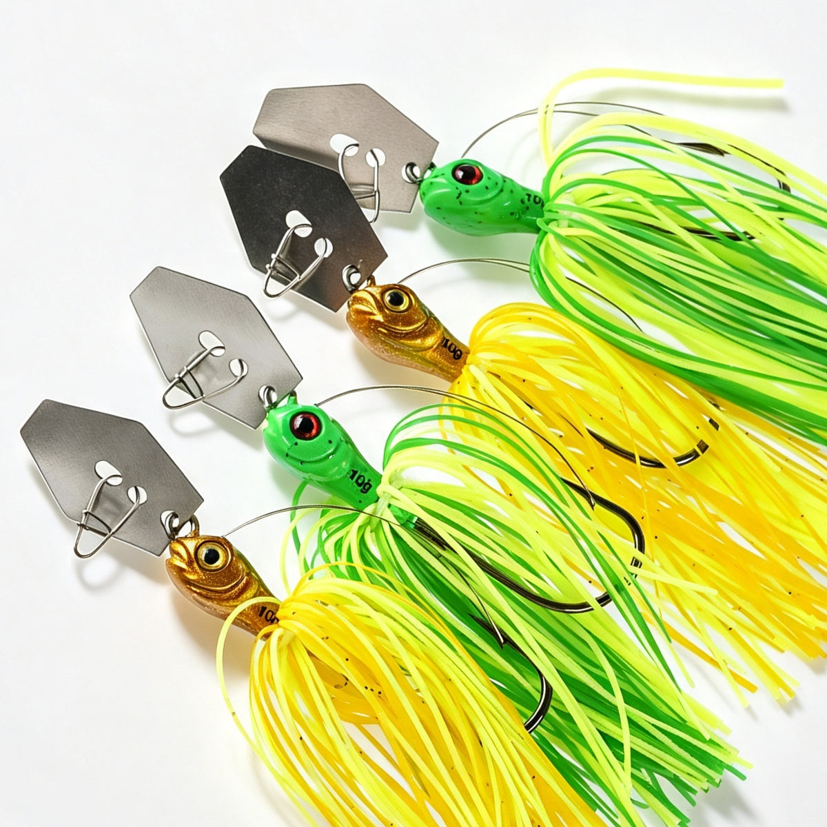 Kosopabul Bladed Fishing Jigs – Vibrating Bass Lures with Heavy-Duty Hooks