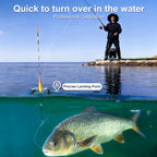Kosopabul Multi-Scenes Moving Water Vertical Gravity Sensing LED Fishing Float Kit (Beginner Friendly Set)