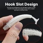 Kosopabul Paddle Tail Swimbaits – 10PCS Lifelike Soft Silicone Fishing Lures