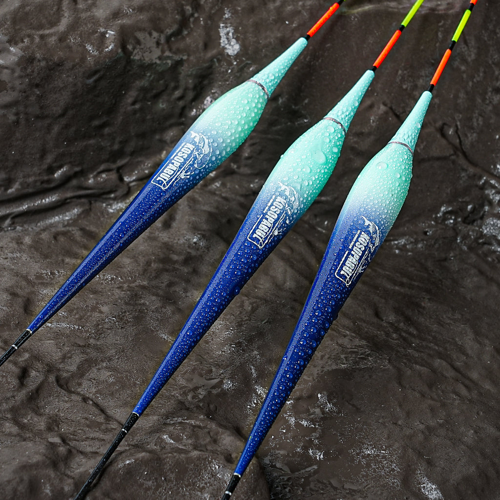 Kosopabul Shallow & Moving Water(1-3 meters) Vertical Gravity Sensing LED Fishing Float Kit