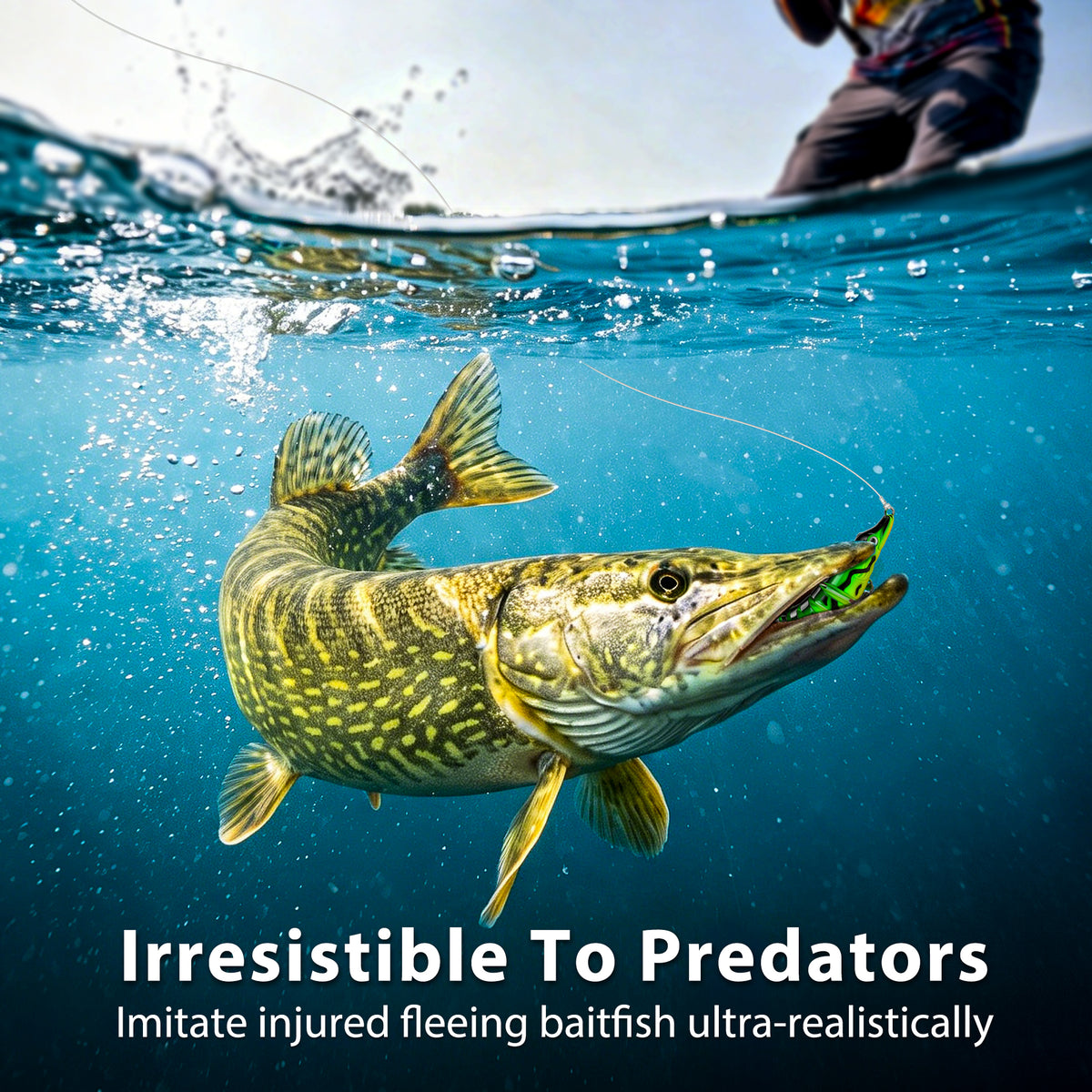Kosopabul Multi-Jointed Swimbait – Realistic Slow-Sinking Lure for Bass & Pike