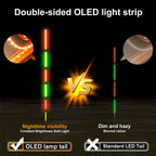 Kosopabul Deep Stillwater(3-6 meters) Vertical Gravity Sensing LED Fishing Float Kit