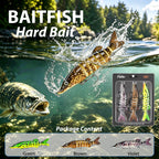 Kosopabul Multi-Jointed Swimbait – Realistic Slow-Sinking Lure for Bass & Pike