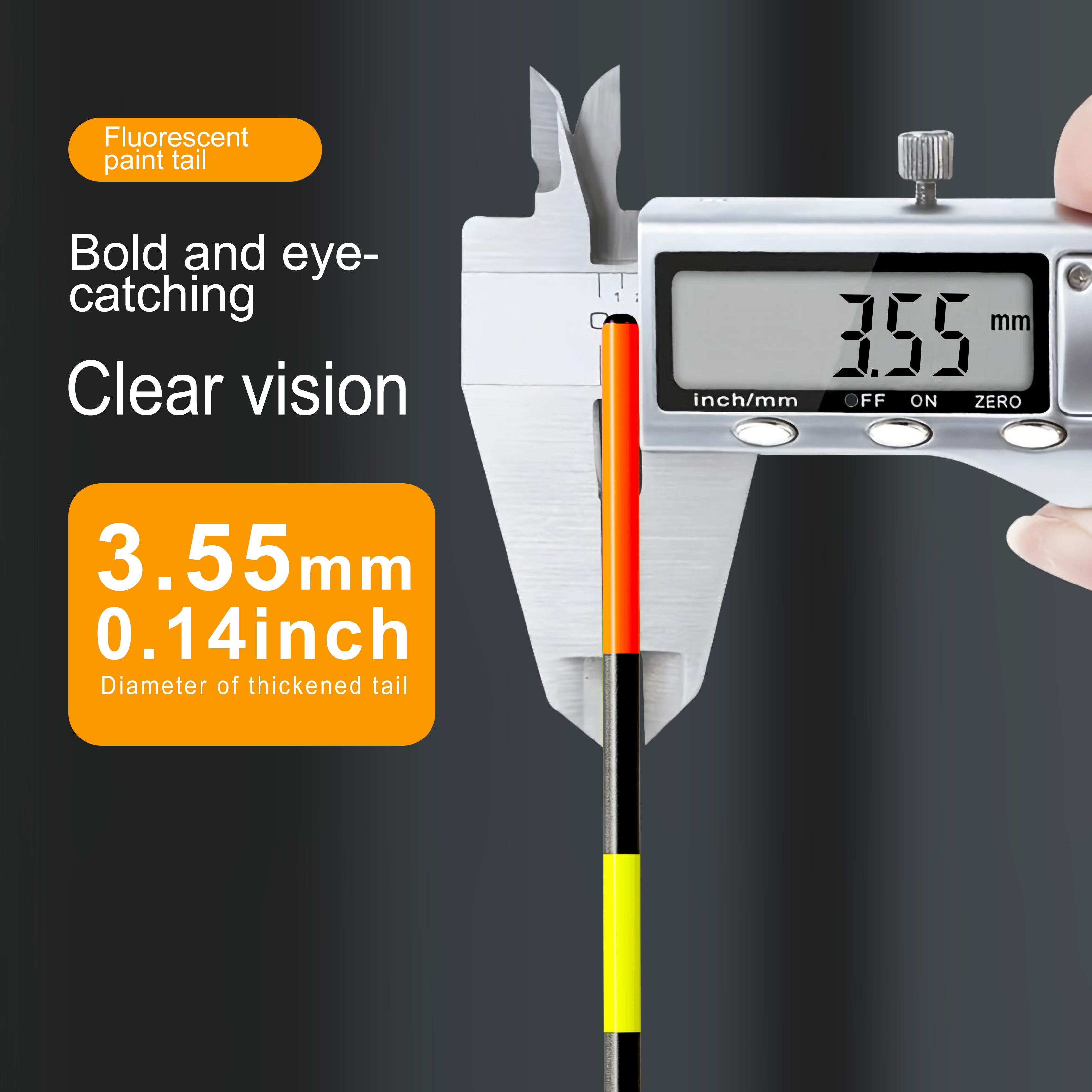 Kosopabul Deep & Moving Water(2-4 meters) Vertical Gravity Sensing LED Fishing Float Kit