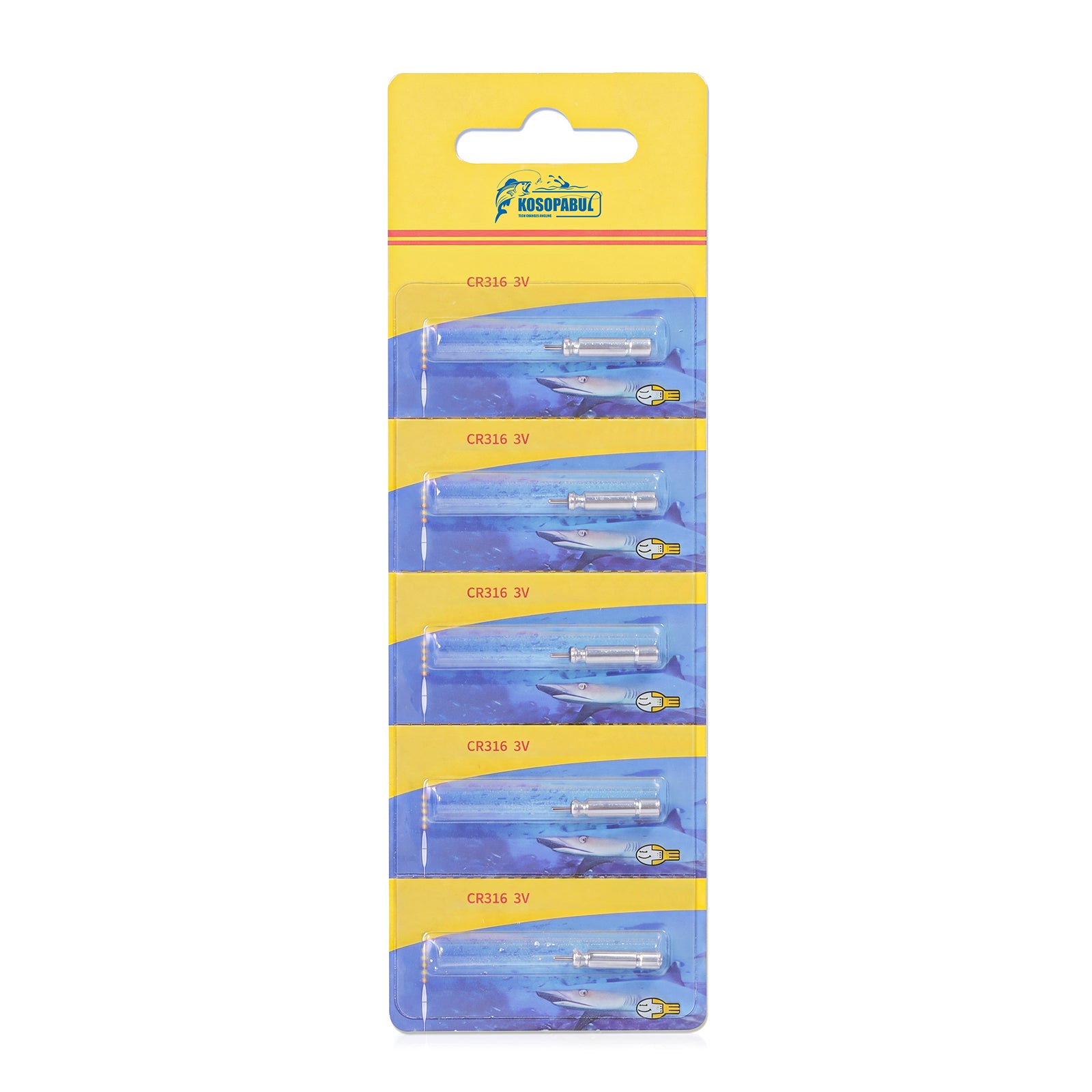 CR316 & CR425 Cylindrical Batteries for Kosopabul Fishing Floats