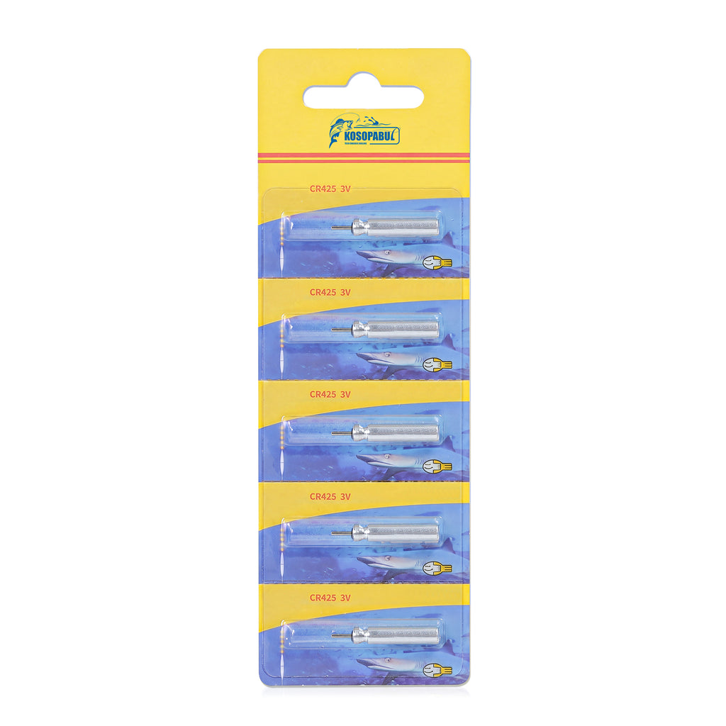 CR316 & CR425 Cylindrical Batteries for Kosopabul Fishing Floats