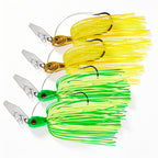 Kosopabul Bladed Fishing Jigs – Vibrating Bass Lures with Heavy-Duty Hooks