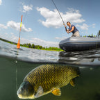 Kosopabul Deep Stillwater(5-12 meters) Vertical Gravity Sensing LED Fishing Float Kit