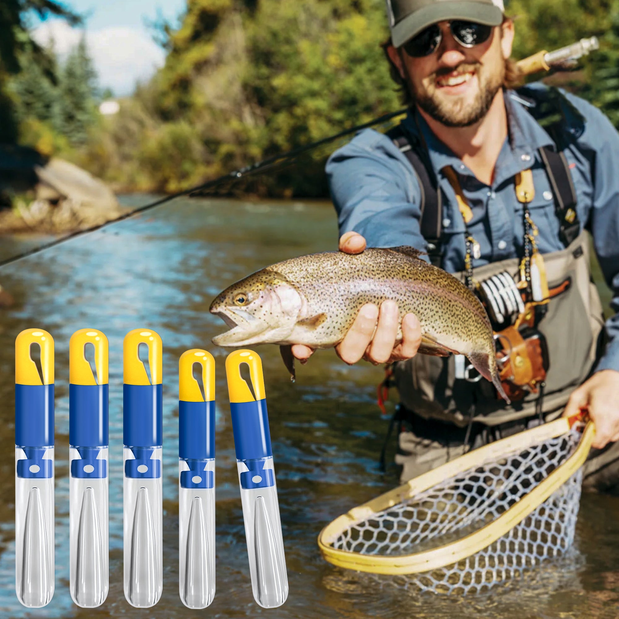 Kosopabul Easy to Install & Remove Fishing Float Connector Tool