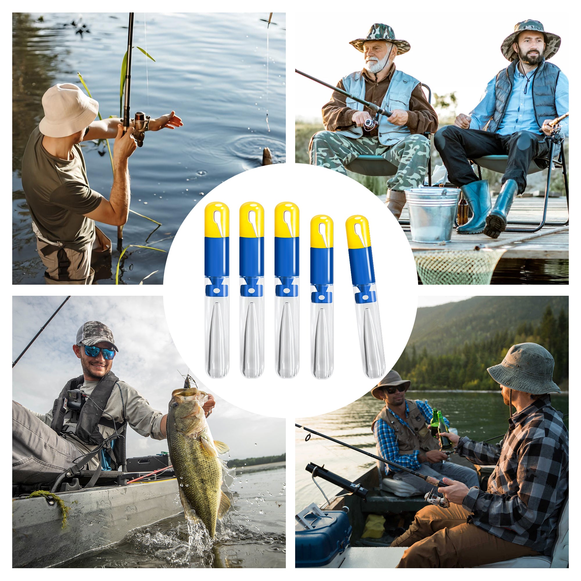 Kosopabul Easy to Install & Remove Fishing Float Connector Tool