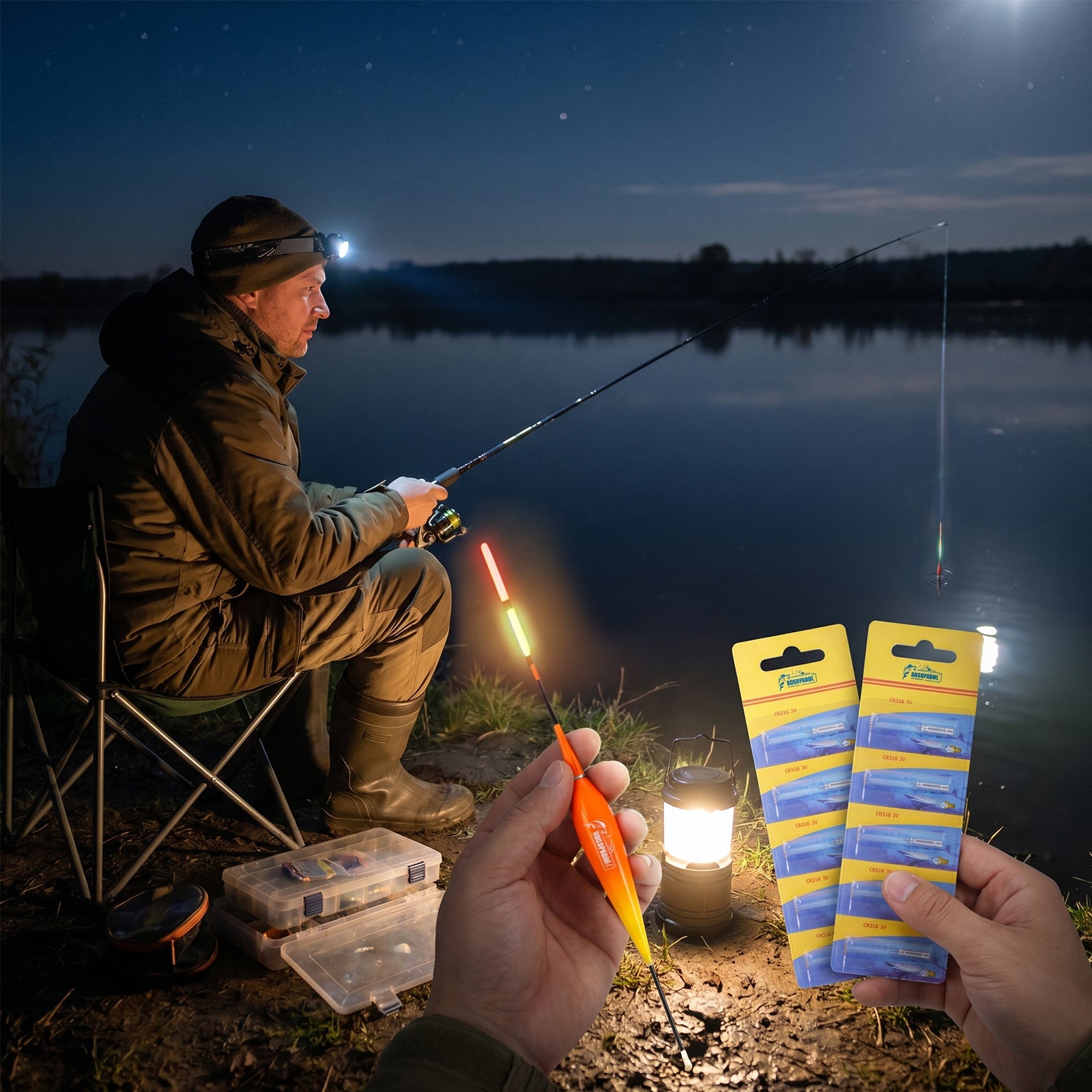 CR316 & CR425 Cylindrical Batteries for Kosopabul Fishing Floats