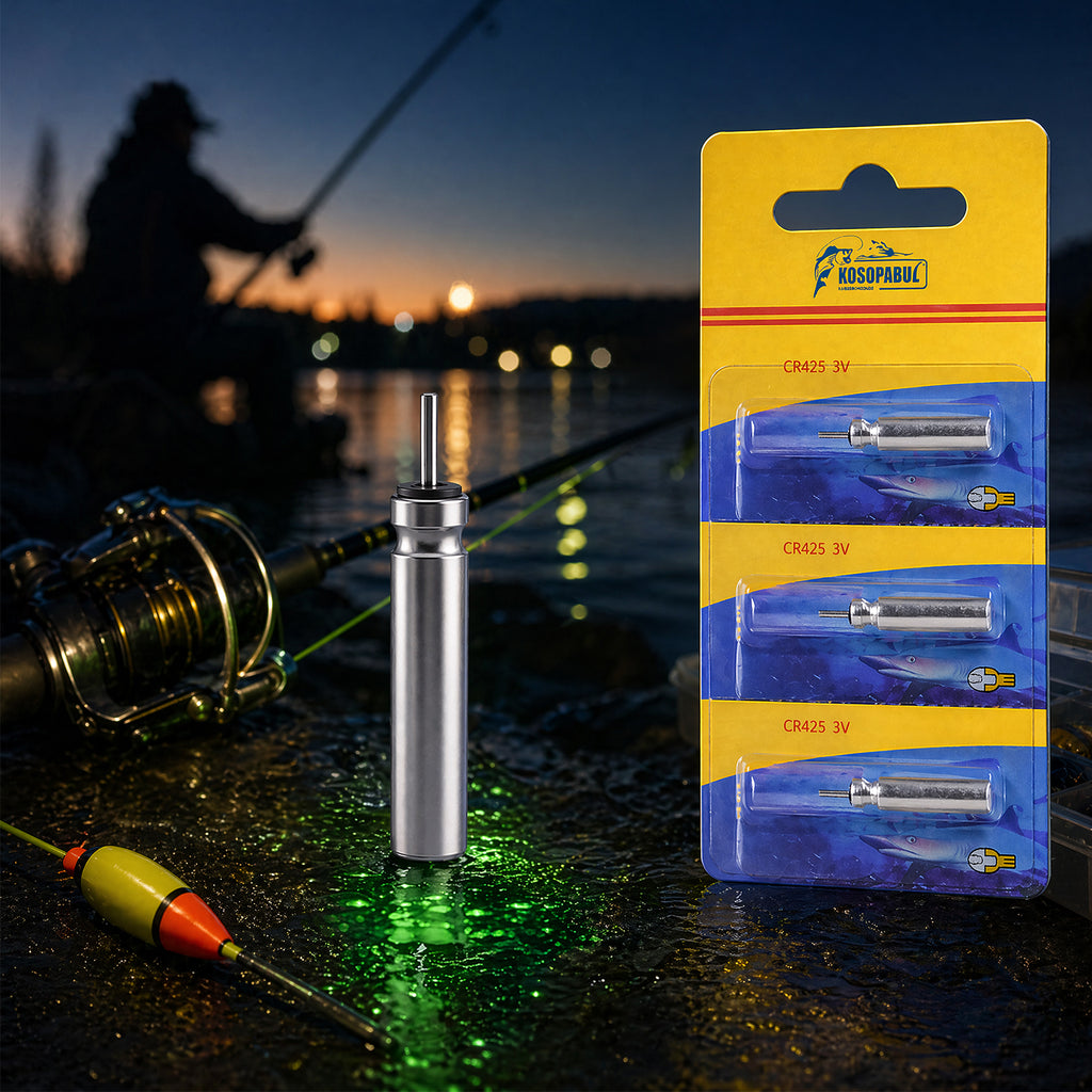 CR316 & CR425 Cylindrical Batteries for Kosopabul Fishing Floats