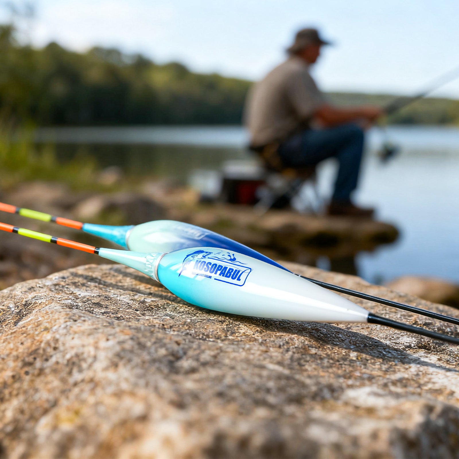 Kosopabul Multi-Scenes Stillwater Vertical Gravity Sensing LED Fishing Float Kit (Beginner Friendly Set)