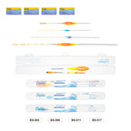 Kosopabul Multi-Scenes Stillwater Vertical Gravity Sensing LED Fishing Float Kit (Beginner Friendly Set)