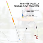 Kosopabul Deep Stillwater(3-6 meters) Vertical Gravity Sensing LED Fishing Float Kit
