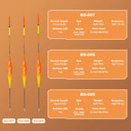 Kosopabul Deep Stillwater(5-12 meters) Vertical Gravity Sensing LED Fishing Float Kit