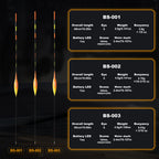 Kosopabul Deep & Moving Water(2-4 meters) Vertical Gravity Sensing LED Fishing Float Kit